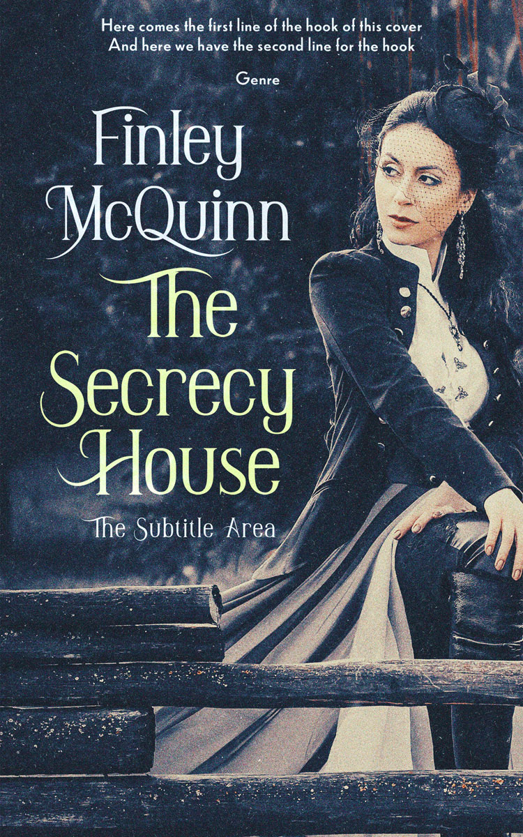 2D view of Premade Historical Book Cover - Ebony Clay #36459 | BookCoverZone*