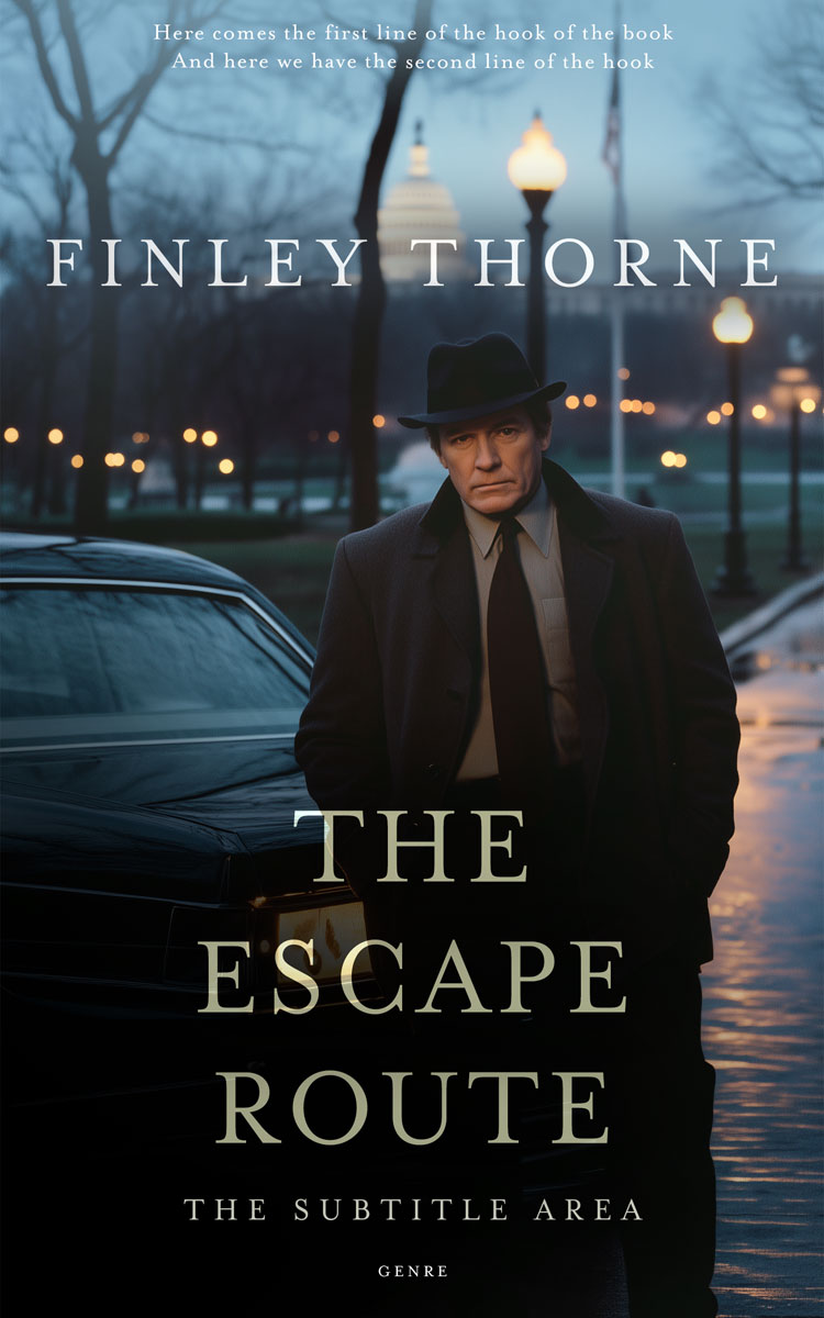 2D view of Premade Mystery & Thriller & Suspense Book Cover - Shark #36481 | BookCoverZone