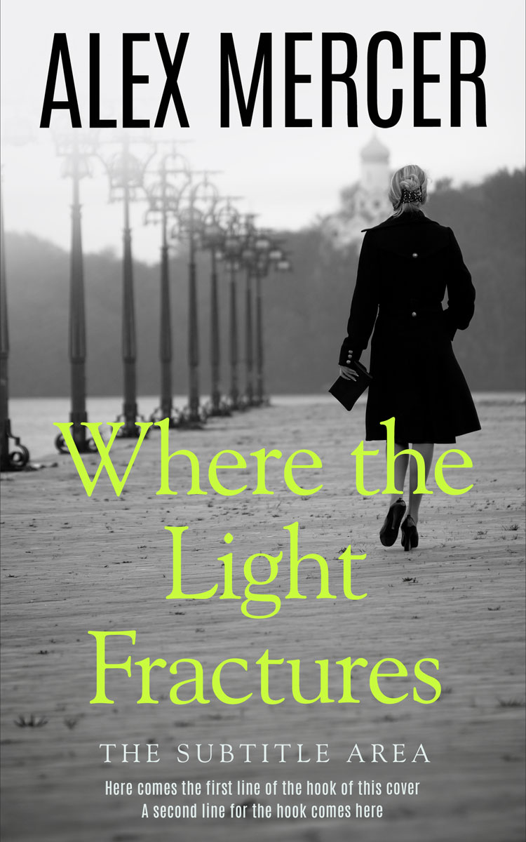2D view of Premade Mystery & Thriller & Suspense Book Cover - Bitter #36495 | BookCoverZone*