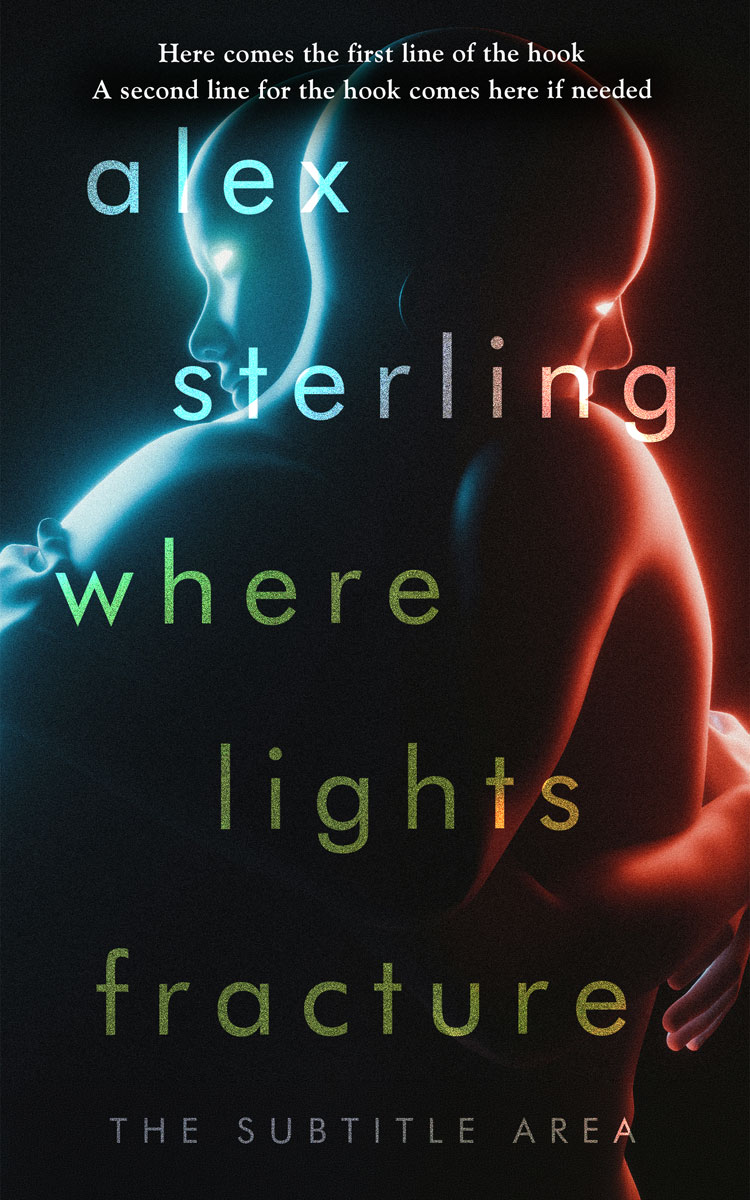 2D view of Premade Science Fiction Book Cover - Woodsmoke