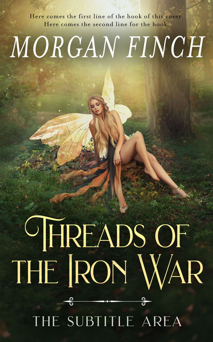 2D view of Premade Fantasy Book Cover - Sorrell Brown