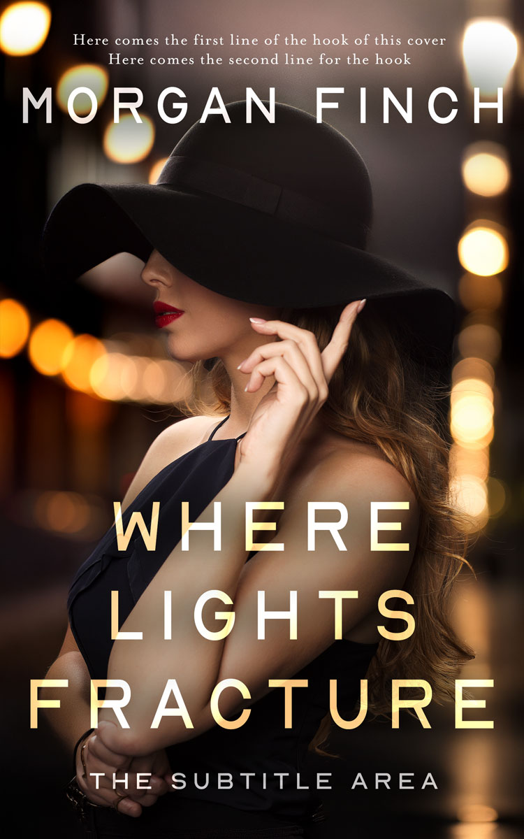 2D view of Premade Mystery & Thriller & Suspense Book Cover - Oil