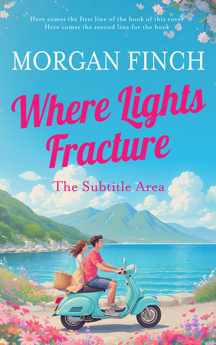 2D view of Premade Romance Book Cover - Shakespeare