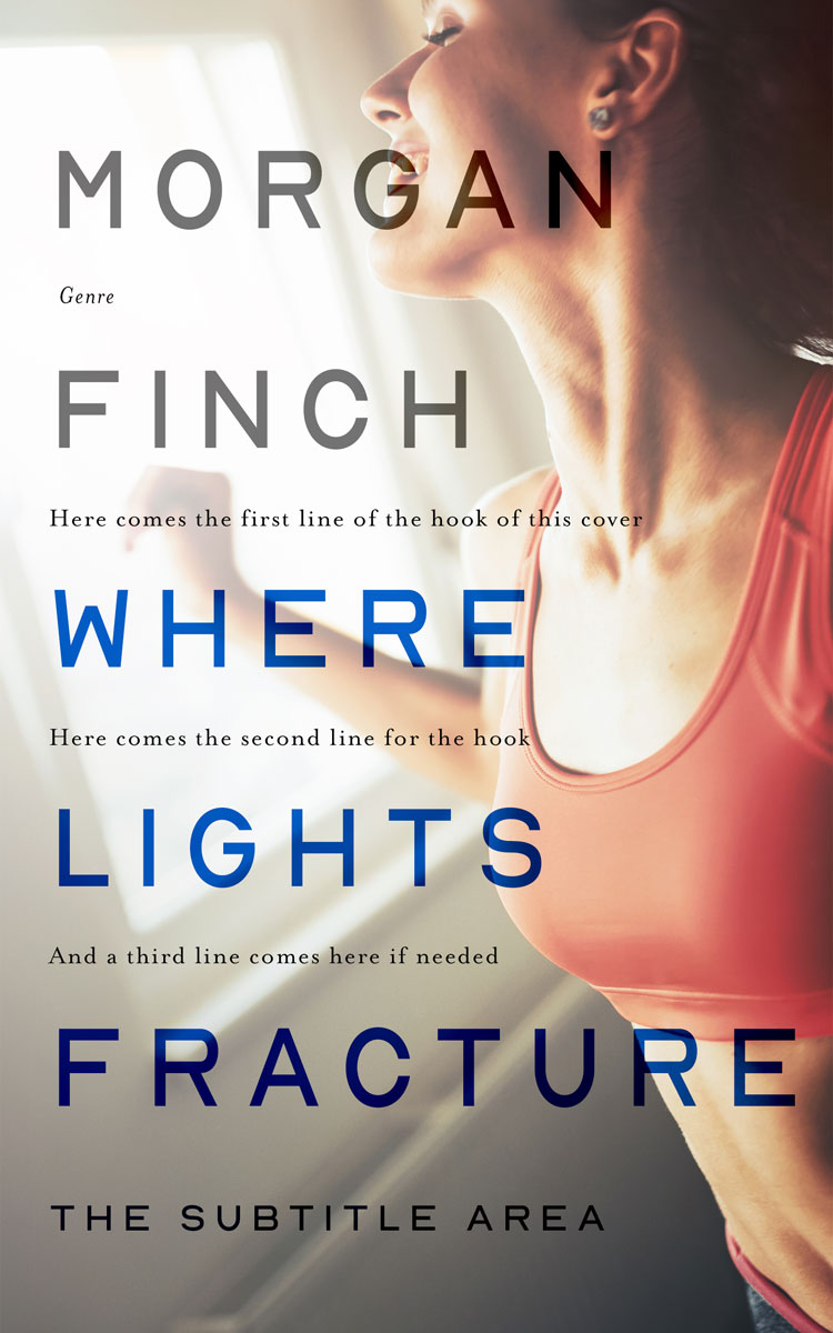 2D view of Premade Sports & Fitness Book Cover - Quicksand #36625 | BookCoverZone*