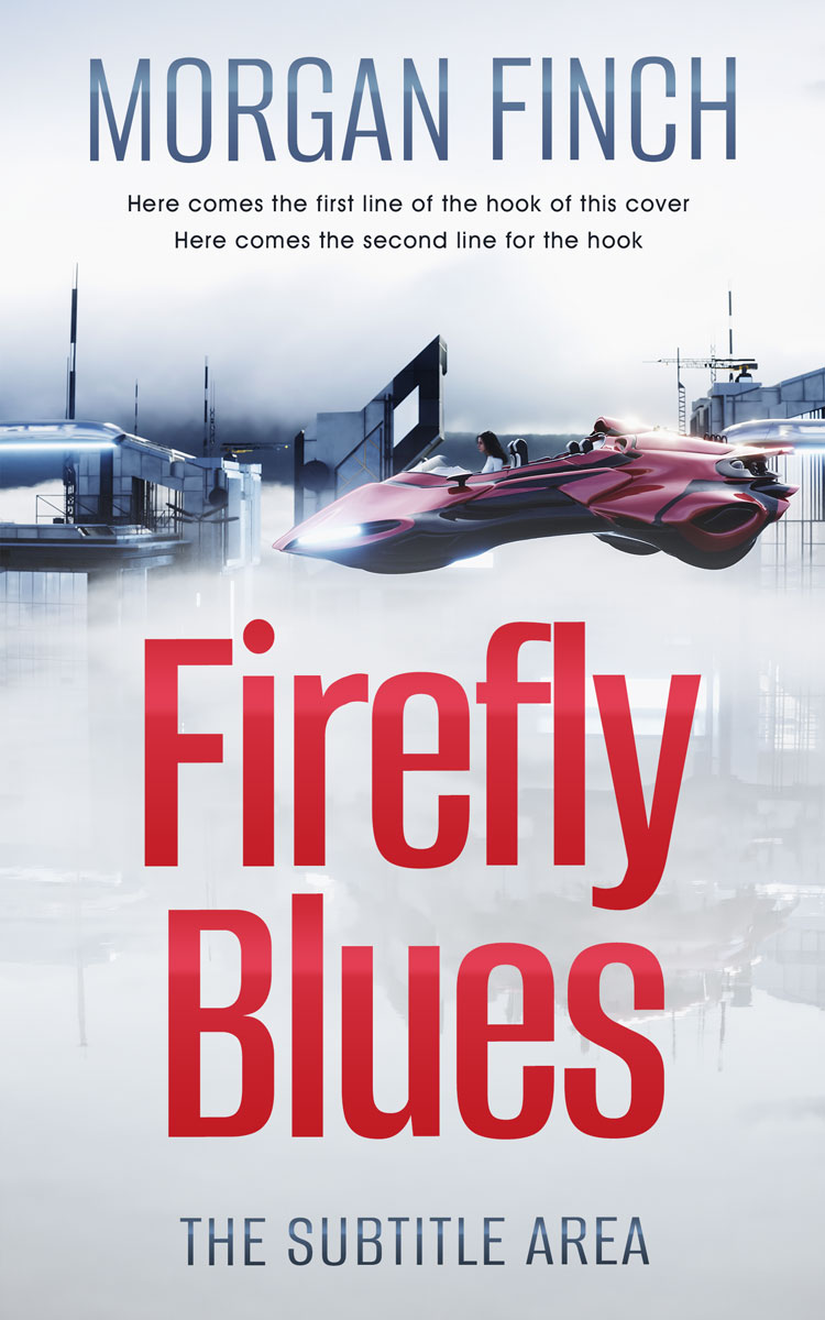 2D view of Premade Science Fiction Book Cover - Athens Gray #36714 | BookCoverZone*