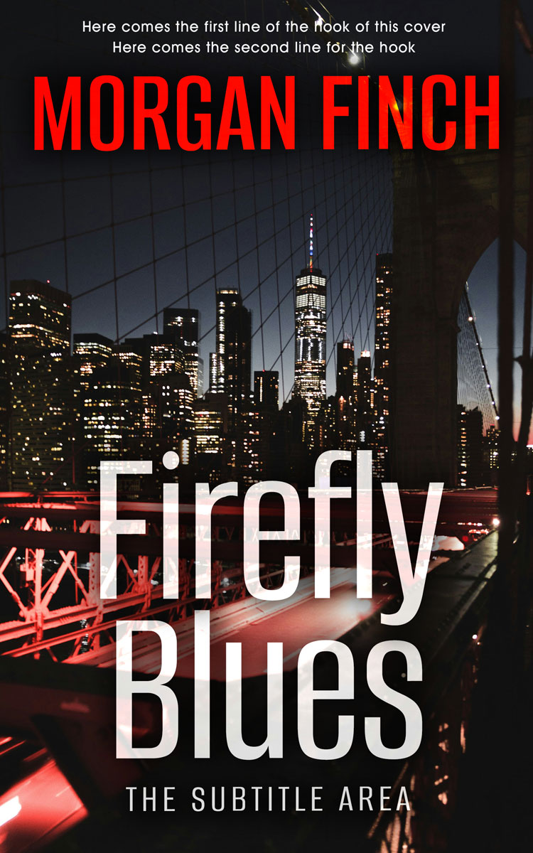 2D view of Premade Mystery & Thriller & Suspense Book Cover - Tonys Pink #36726 | BookCoverZone*