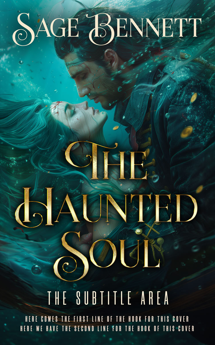 2D view of Premade Fantasy Book Cover - Gable Green #36771 | BookCoverZone*
