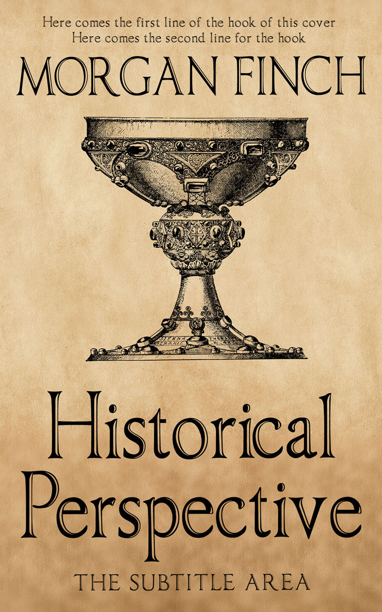 2D view of Premade Historical Book Cover - Straw #36806 | BookCoverZone*