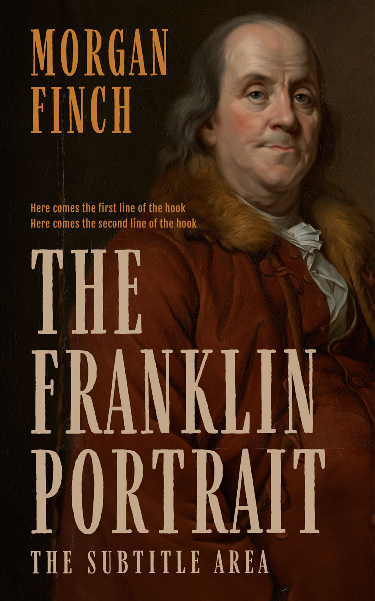 2D view of Premade History Book Cover - Graphite #36838 | BookCoverZone
