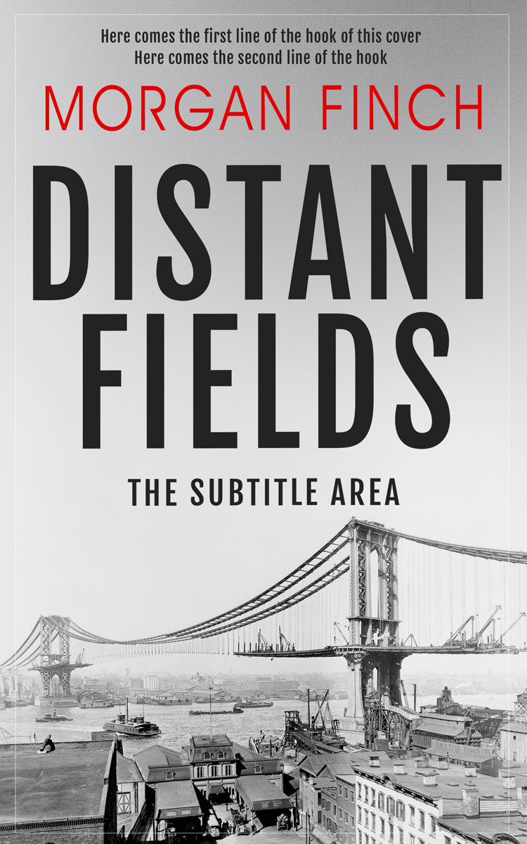 2D view of Premade Travel Book Cover - Alto #36845 | BookCoverZone
