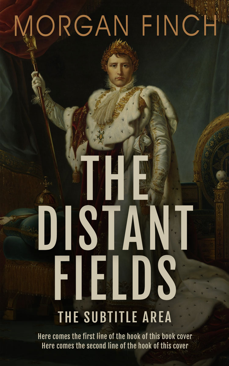 2D view of Premade Historical Book Cover - Oil #36847 | BookCoverZone*