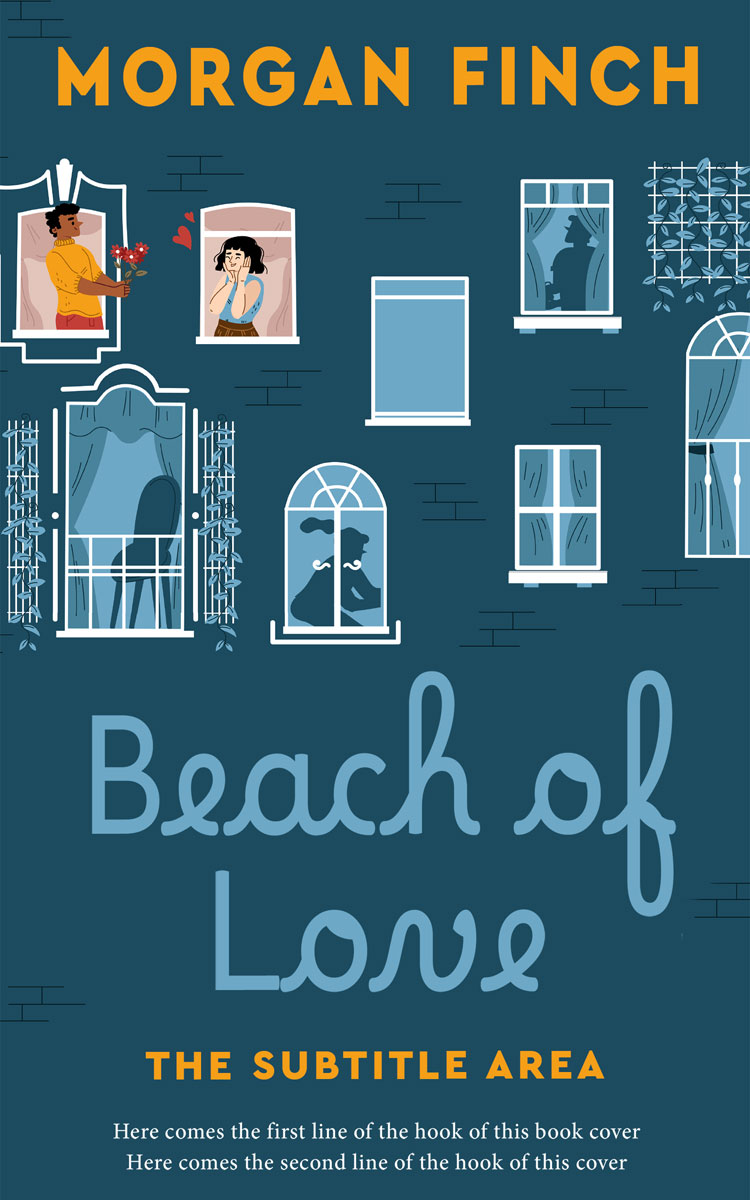 2D view of Premade Romance Book Cover - Cello #36854 | BookCoverZone*