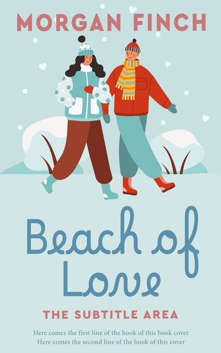 2D view of Premade Romance Book Cover - Geyser #36856 | BookCoverZone*