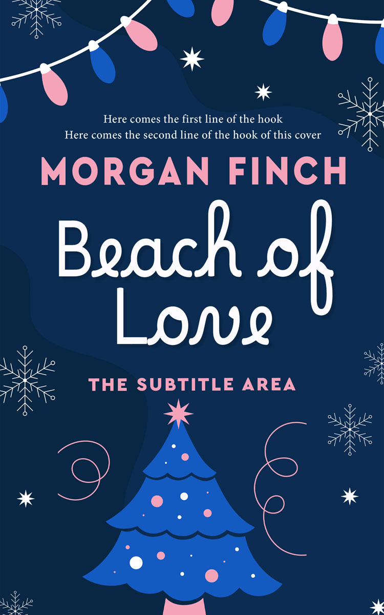 2D view of Premade Romance Book Cover - Downriver #36861 | BookCoverZone*