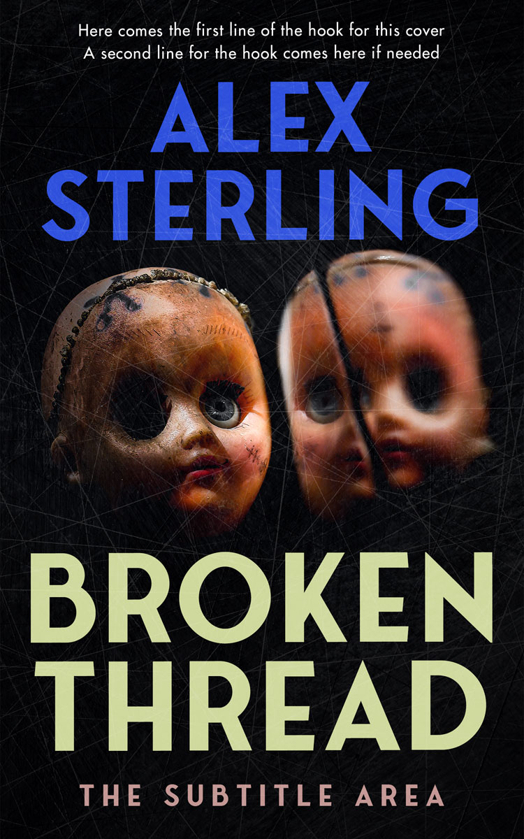 2D view of Premade Horror Book Cover - Sorrell Brown #36940 | BookCoverZone*