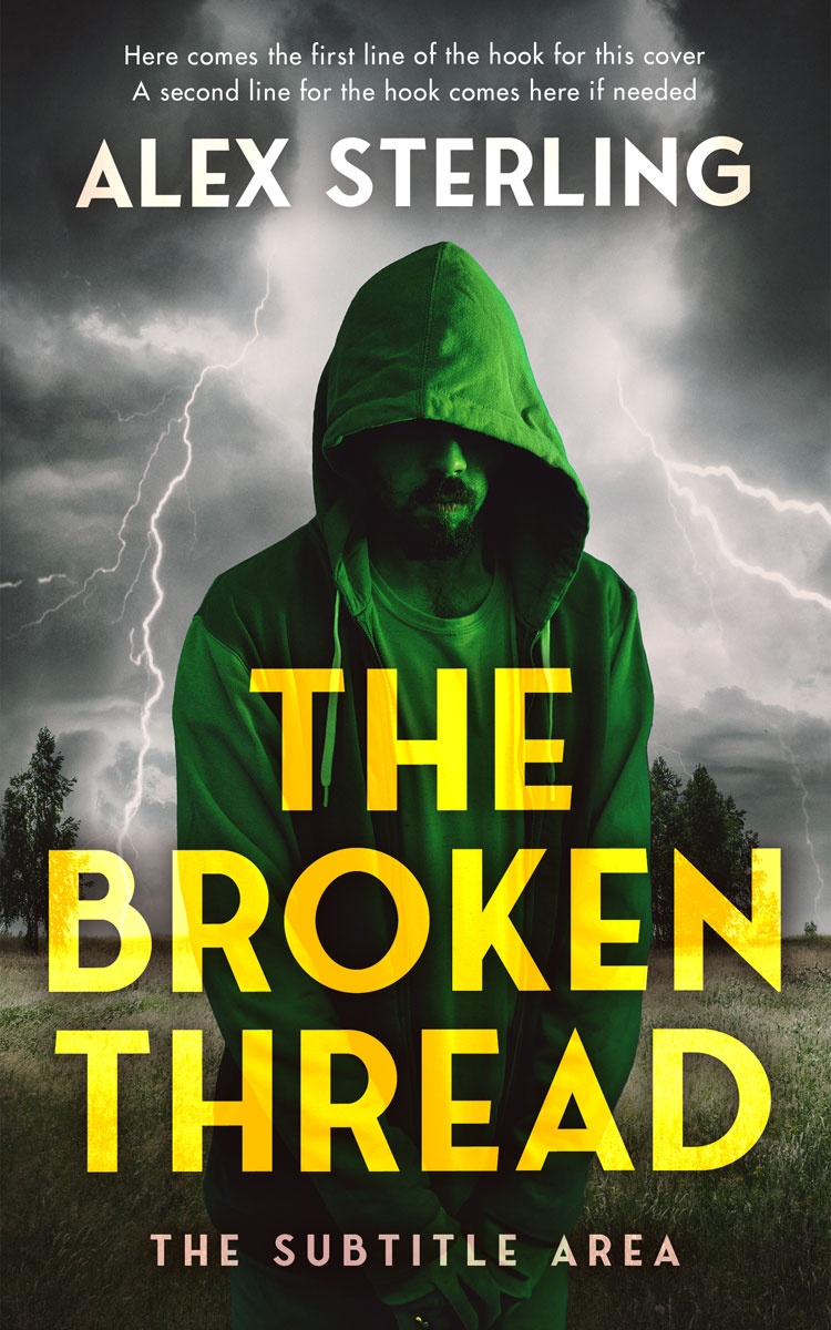 2D view of Premade Mystery & Thriller & Suspense Book Cover - Chenin #36941 | BookCoverZone*