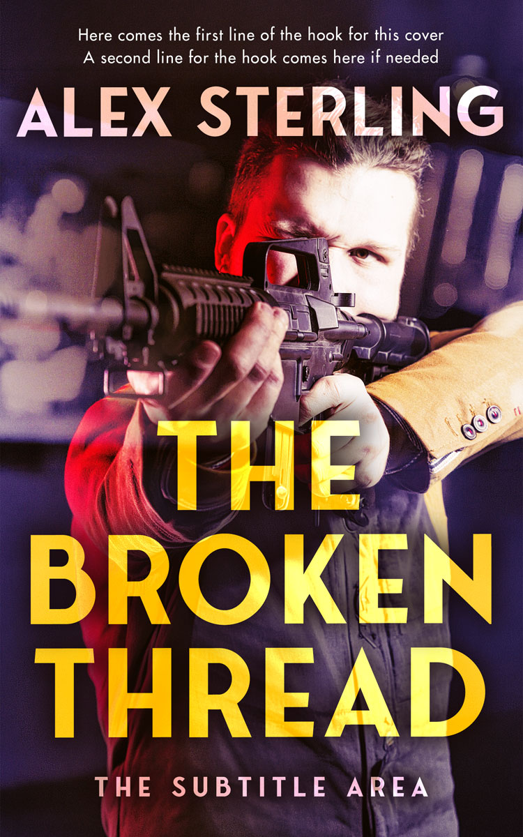 2D view of Premade Mystery & Thriller & Suspense Book Cover - Rob Roy #36942 | BookCoverZone*