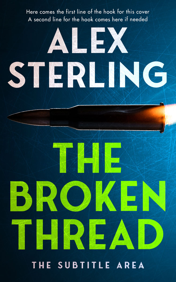 2D view of Premade Mystery & Thriller & Suspense Book Cover - Tiber #36946 | BookCoverZone*