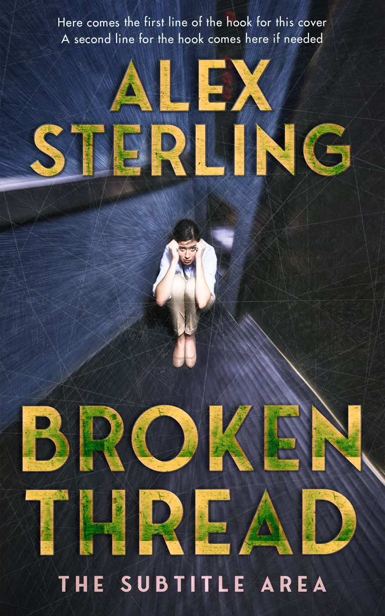 2D view of Premade Mystery & Thriller & Suspense Book Cover - Charade #36951 | BookCoverZone*