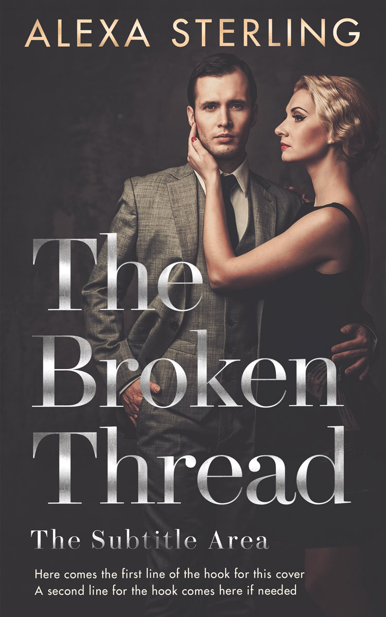 2D view of Premade Romance Book Cover - Tundora #36963 | BookCoverZone*