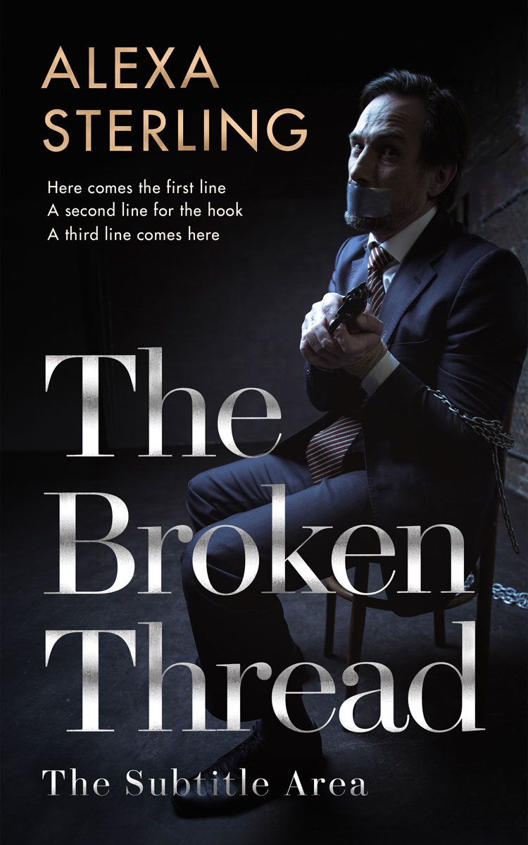 2D view of Premade Mystery & Thriller & Suspense Book Cover - Woodsmoke #36964 | BookCoverZone*