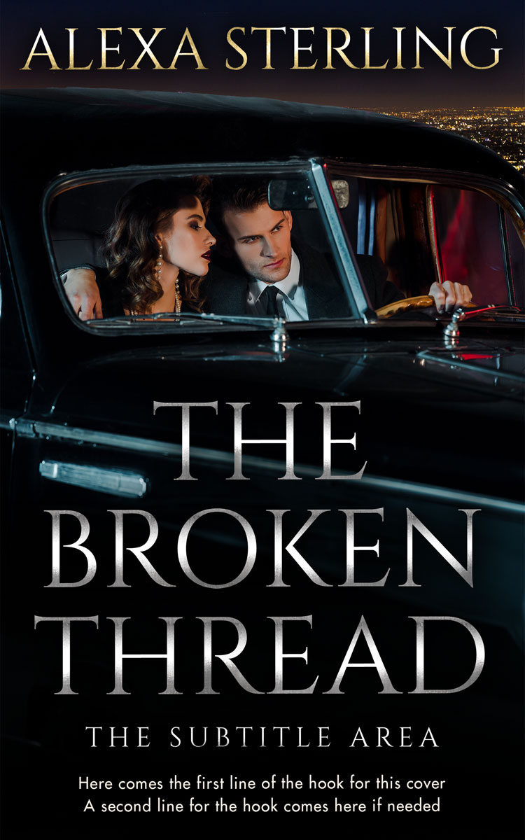 2D view of Premade Mystery & Thriller & Suspense Book Cover - Woodsmoke #36968 | BookCoverZone*