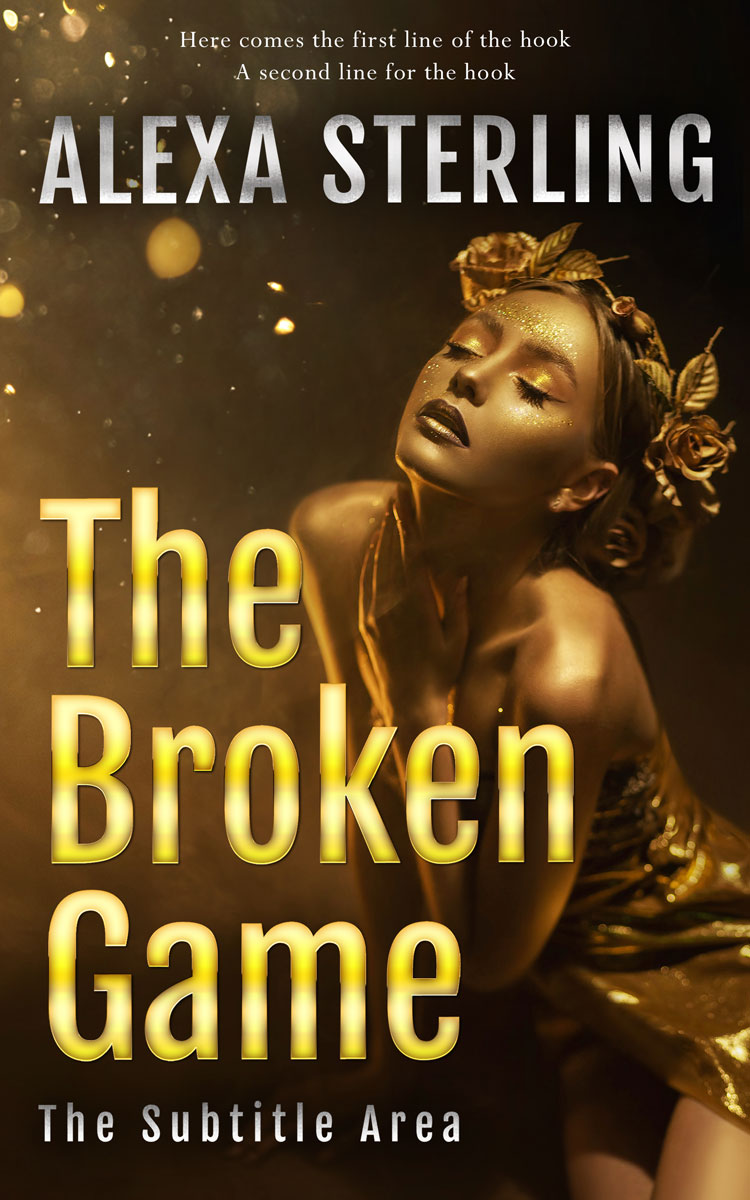 2D view of Premade Fantasy Book Cover - Sambuca #36987 | BookCoverZone