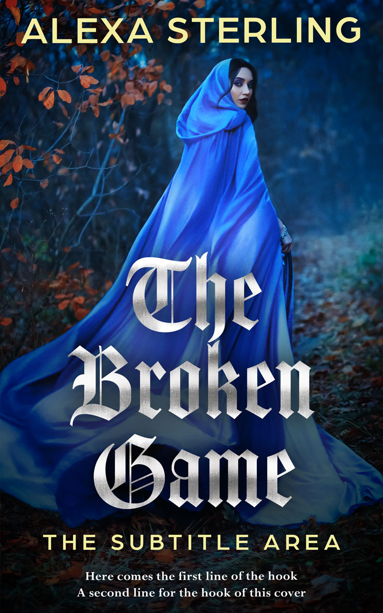 2D view of Premade Mystery & Thriller & Suspense Book Cover - Big Stone #36993 | BookCoverZone