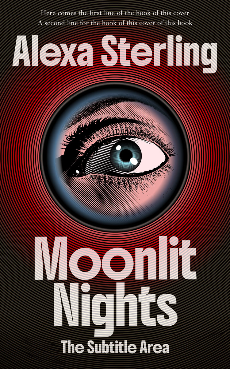 2D view of Premade Mystery & Thriller & Suspense Book Cover - My Pink #37063 | BookCoverZone*