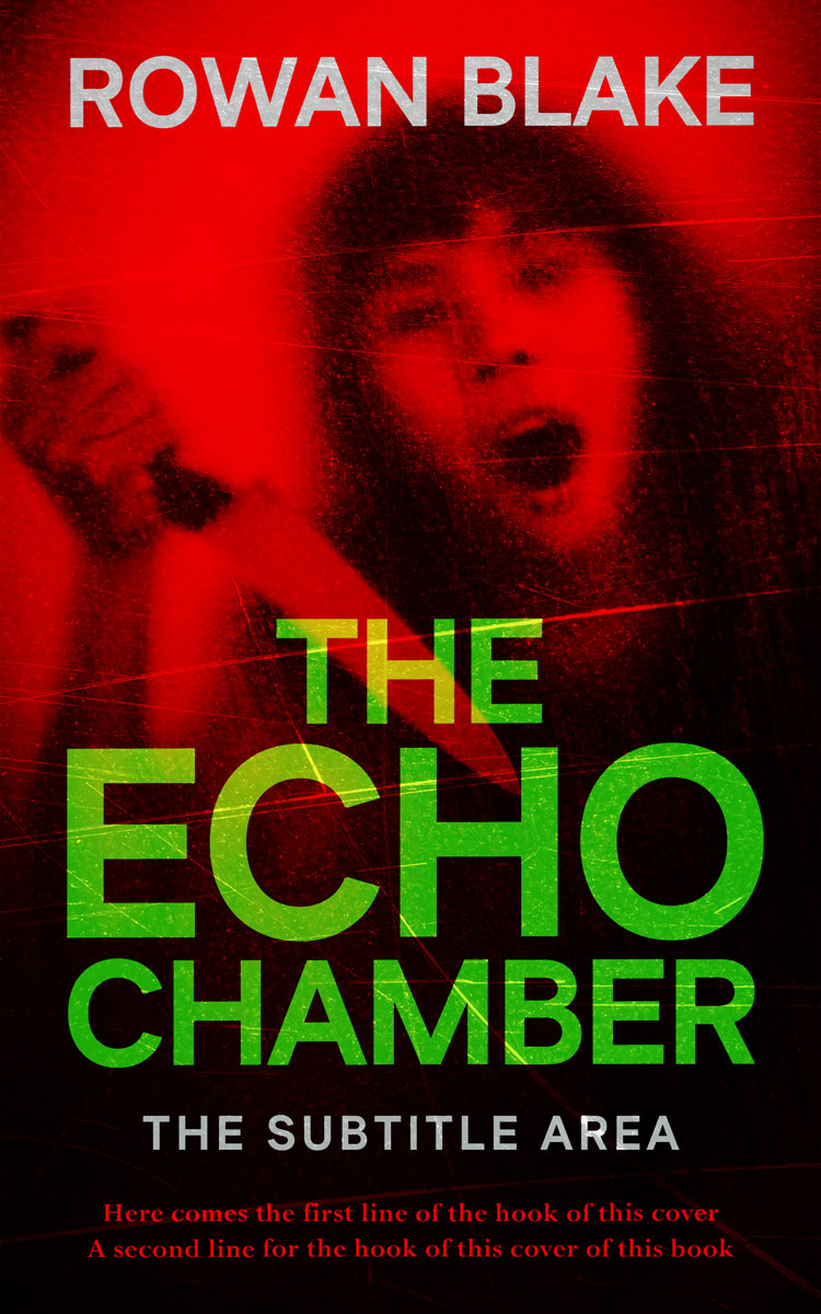 2D view of Premade Horror Book Cover - Rebel #37110 | BookCoverZone*