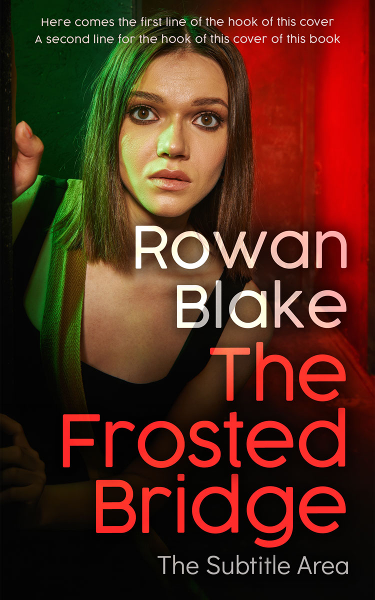 2D view of Premade Mystery & Thriller & Suspense Book Cover - Mojo #37183 | BookCoverZone