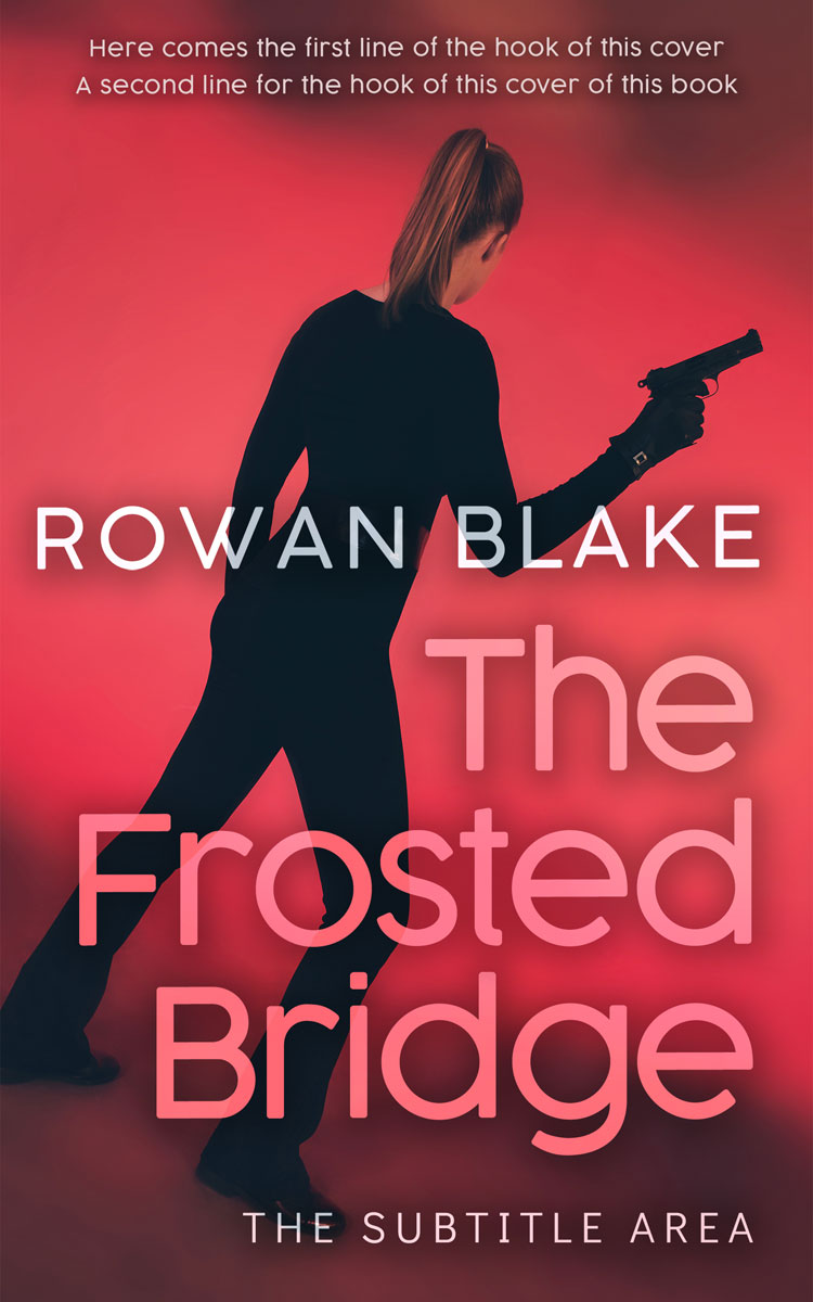 2D view of Premade Mystery & Thriller & Suspense Book Cover - Valencia #37184 | BookCoverZone
