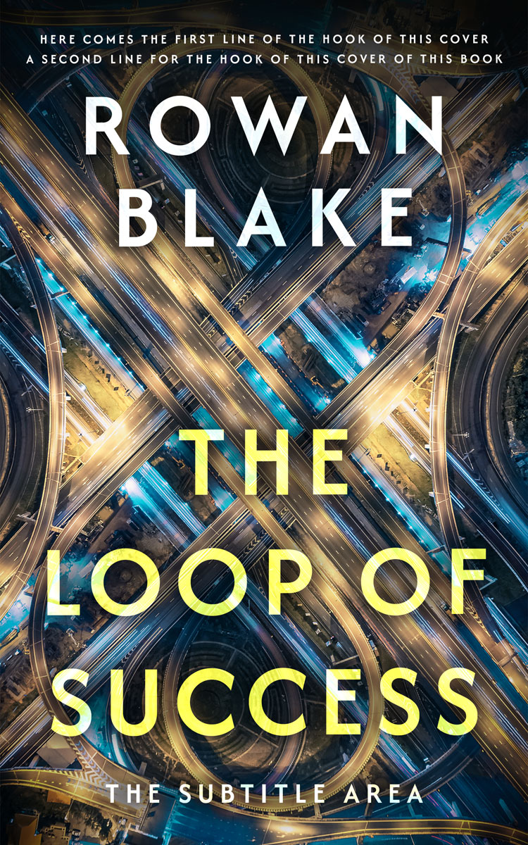 2D view of Premade  Book Cover - Outer Space #37259 | BookCoverZone