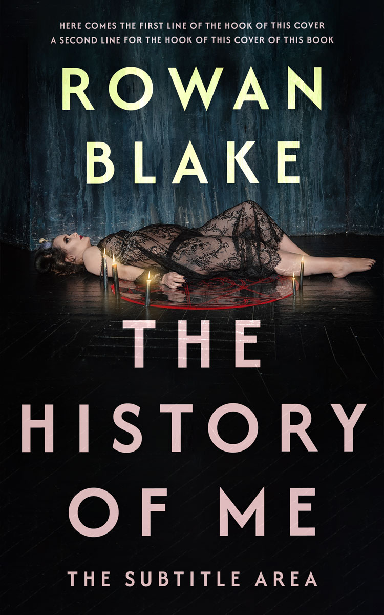 2D view of Premade  Book Cover - Bunker #37268 | BookCoverZone