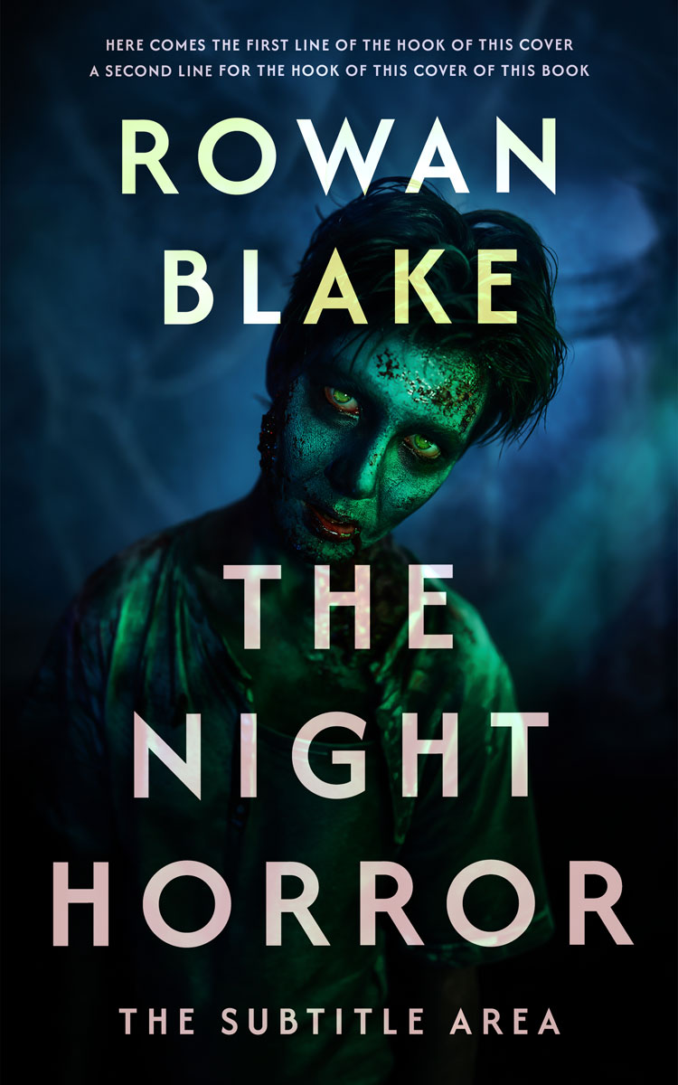 2D view of Premade  Book Cover - Black Pearl #37270 | BookCoverZone