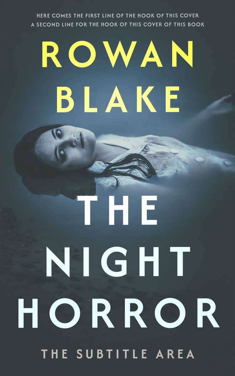 2D view of Premade  Book Cover - Limed Spruce #37275 | BookCoverZone