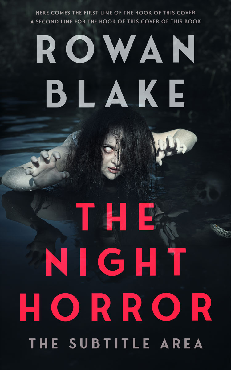 2D view of Premade  Book Cover - Bunker #37276 | BookCoverZone