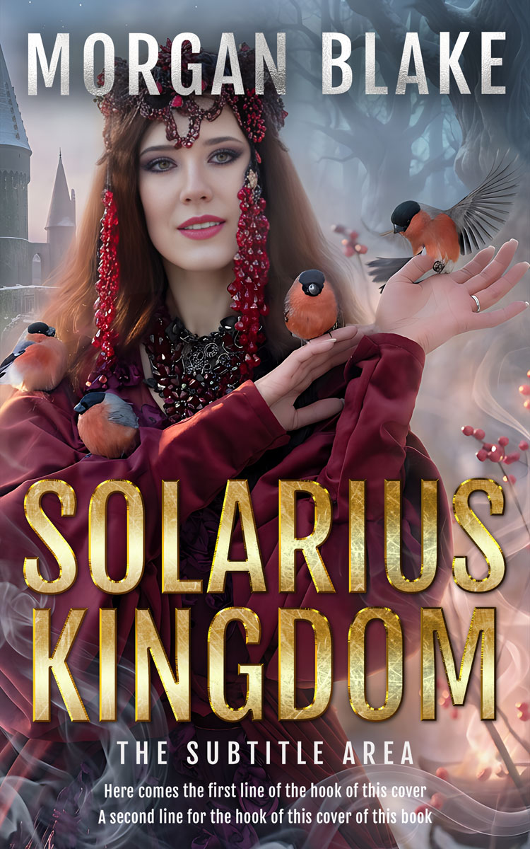 2D view of Premade Fantasy Book Cover - Matterhorn #37315 | BookCoverZone