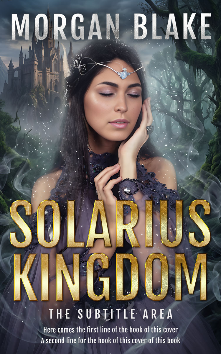 2D view of Premade Fantasy Book Cover - Tuna #37316 | BookCoverZone