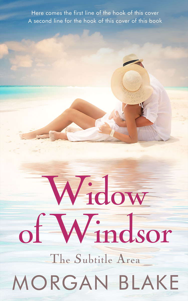 2D view of Premade Romance Book Cover - Cararra #37342 | BookCoverZone