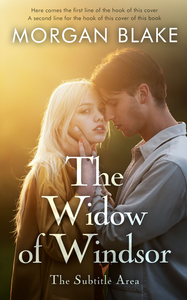 2D view of Premade Romance Book Cover - Twine #37347 | BookCoverZone