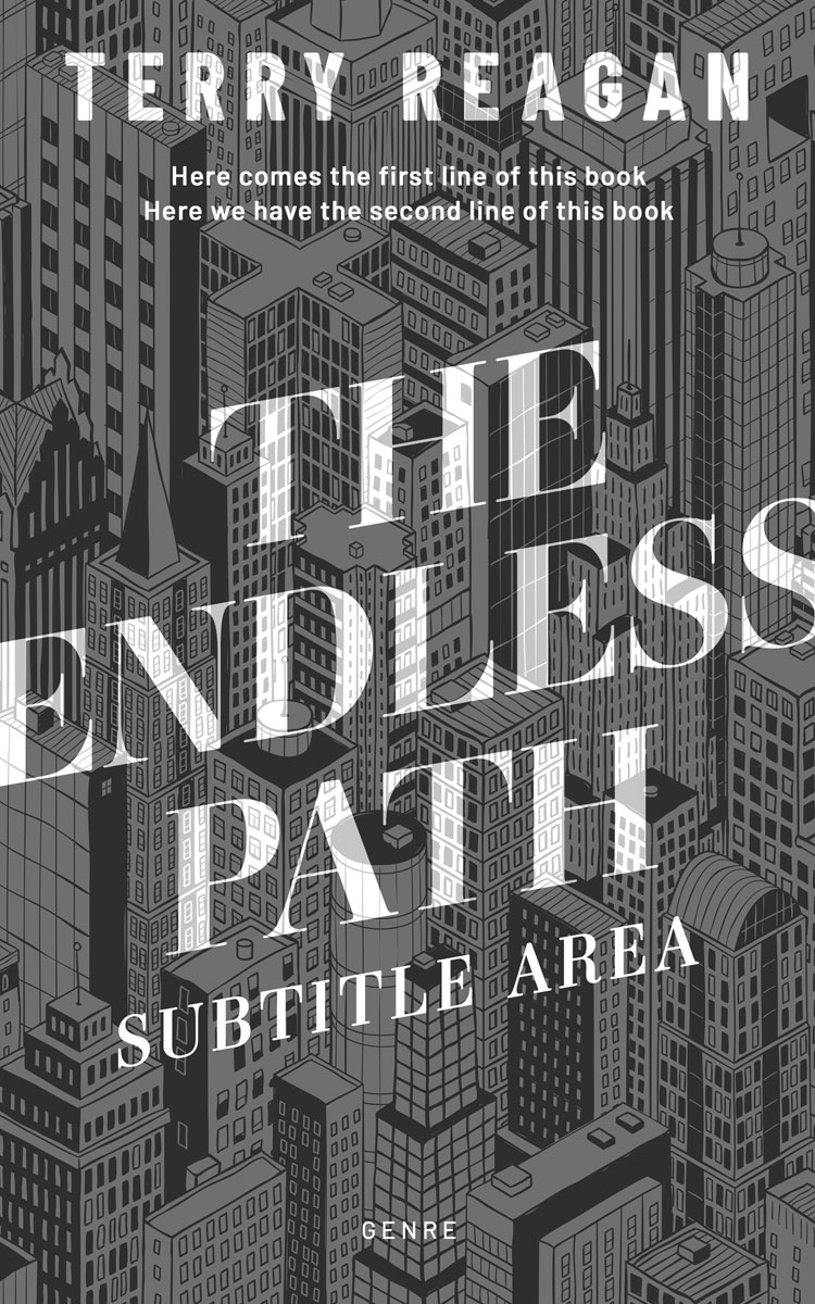 2D view of Emperor #50026 - Premade Business Book Cover