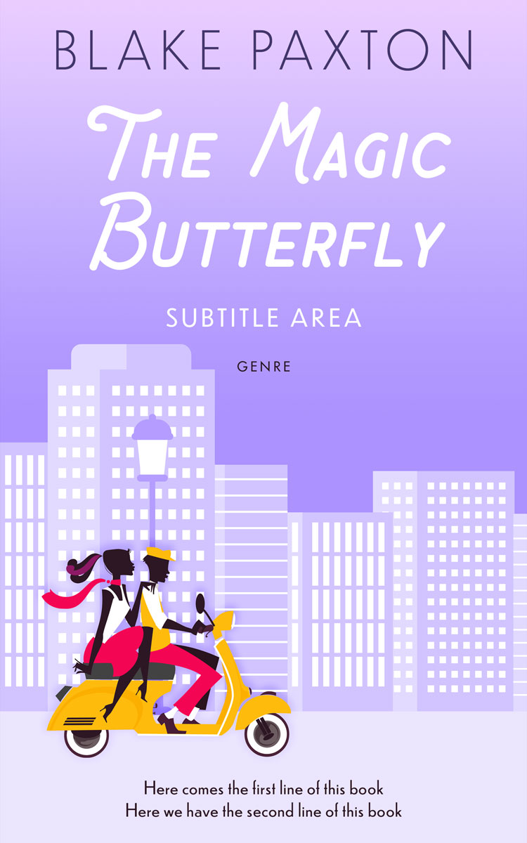 2D view of Premade Teen & Young Adult Book Cover - Perfume