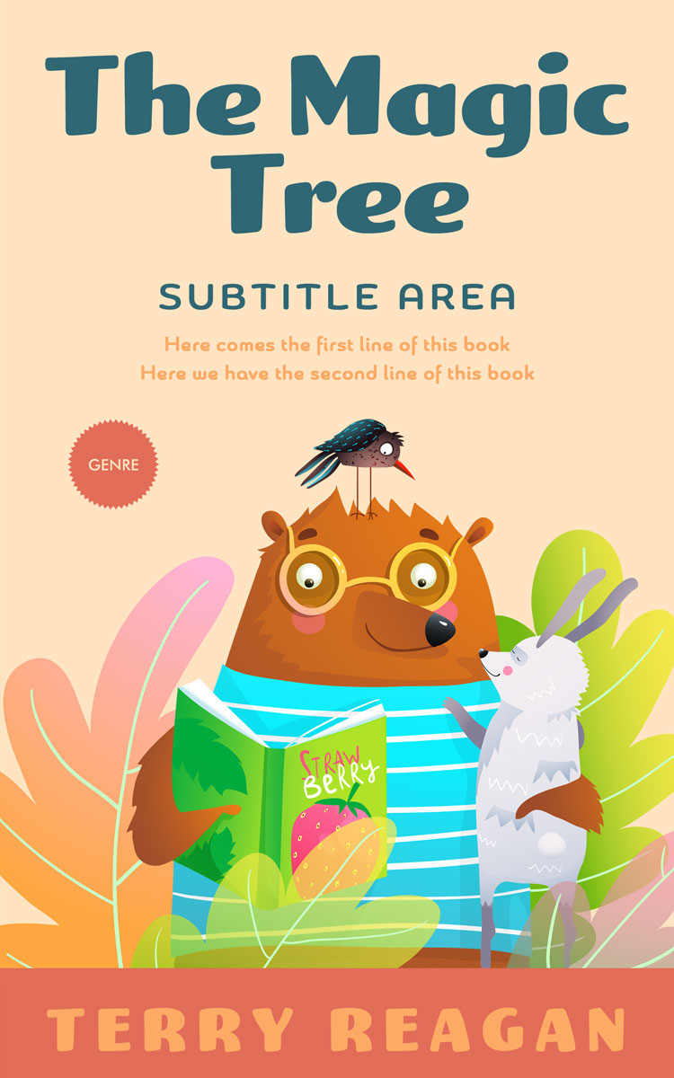 2D view of Givry #50040 - Premade Education Book Cover