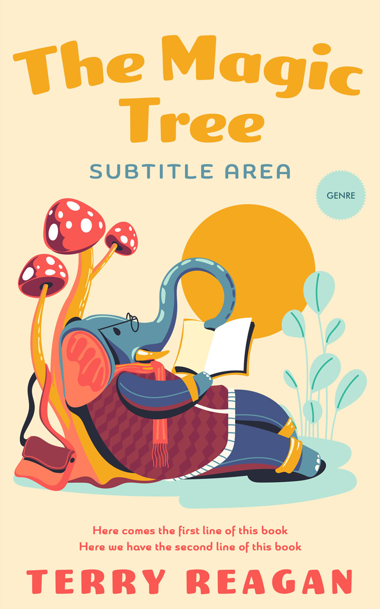 2D view of Albescent White #50041 - Premade Education Book Cover