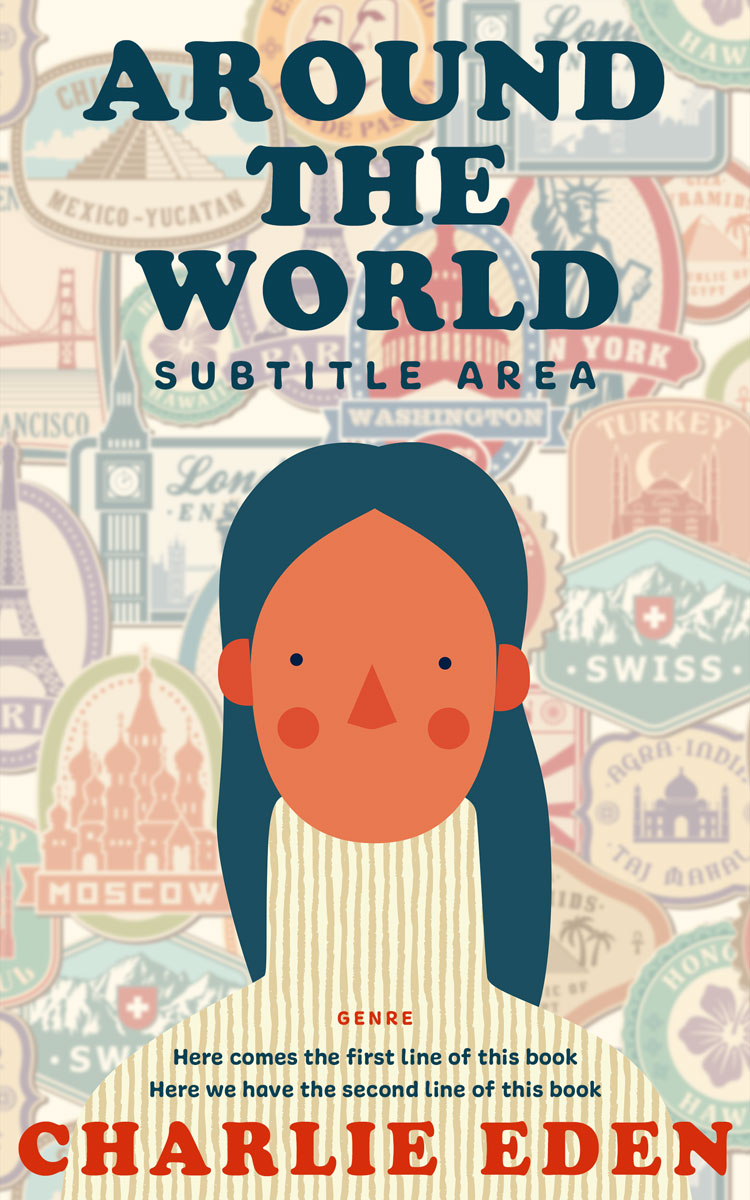 2D view of Bone #50084 - Premade Teen & Young Adult Book Cover