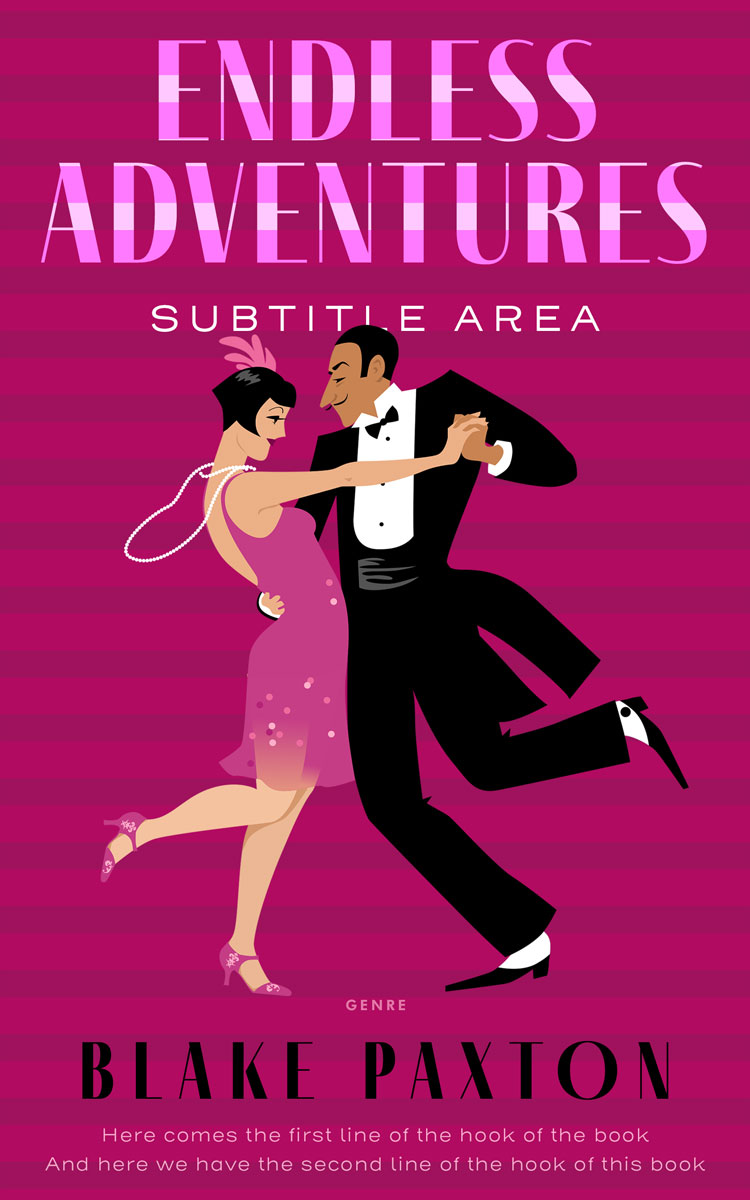 2D view of Jazzberry Jam #50088 - Premade Historical Book Cover