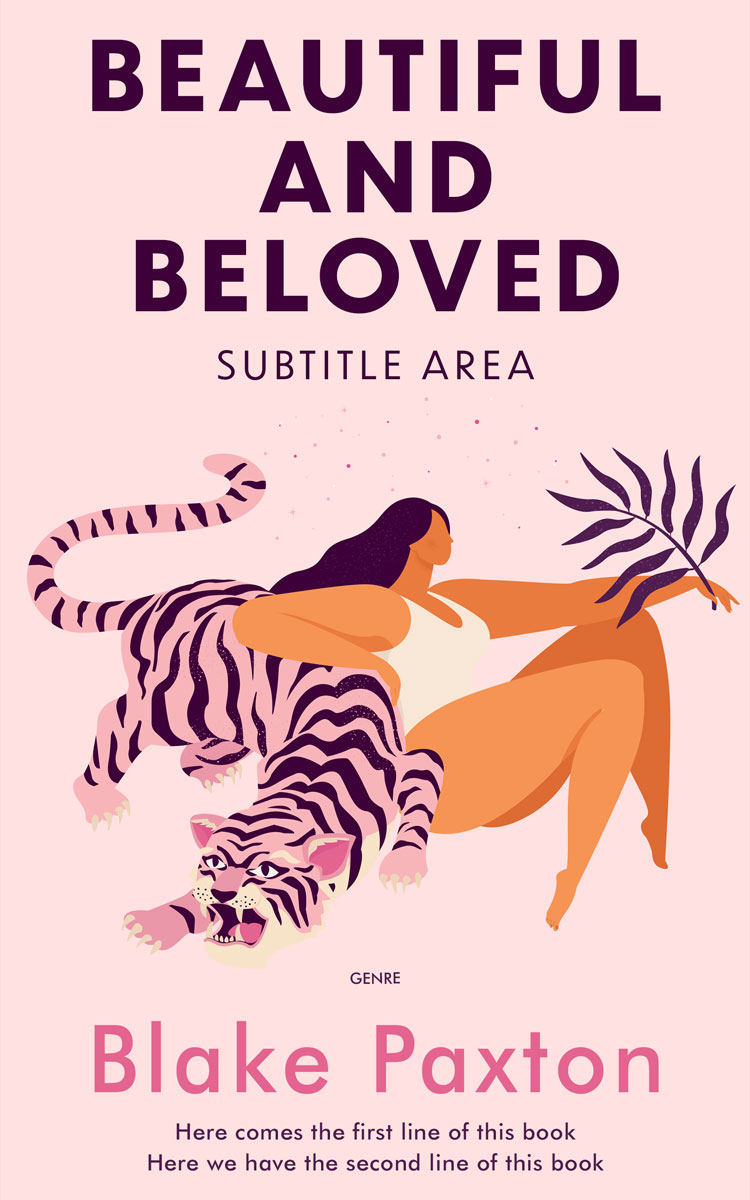 2D view of Azalea #50096 - Premade Teen & Young Adult Book Cover