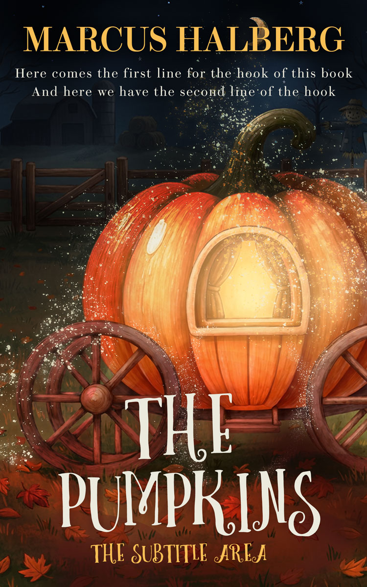 2D view of Premade Children's Book Cover - Di Serria #60010 | BookCoverZone*