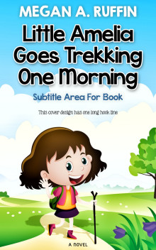 Pre Made Book Cover Blue Dianne